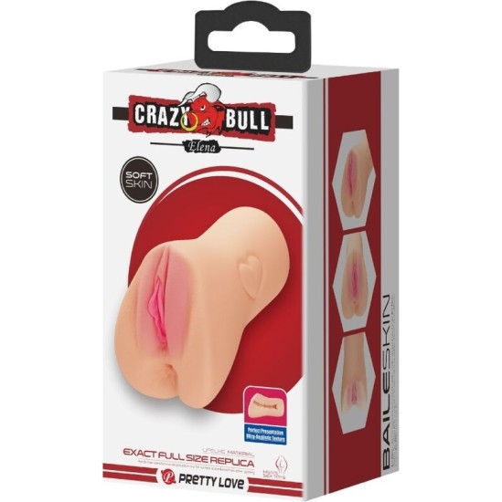 Crazy Bull ELENA VAGINA-SHAPED MASTUBADOR