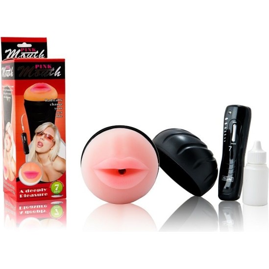 Baile For Him BAILE - MOUTH MASTURBATOR WITH VIBRATOR 7 RHYTHMS