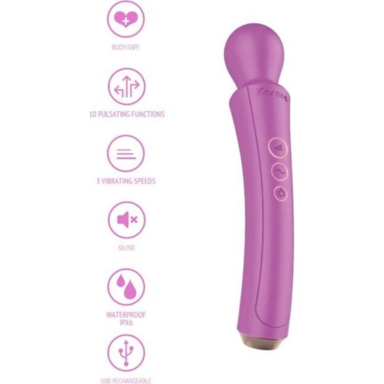 Xocoon THE CURVED WAND FUCHSIA