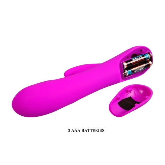 Pretty Love Flirtation BARRETTE VIBRATOR WITH CLIT STIMULATION