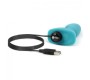 B-Vibe RIMMING PETITE NUOTOLINIO KONTROLĖS PULTO PULG TEAL