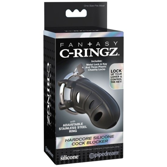 Fantasy C-Ringz EXTREME SILICONE COCK BLOCKER