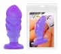 Baile Anal BAILE - UNISEX ANAL PLUG WITH LILAC SUCTION CUP