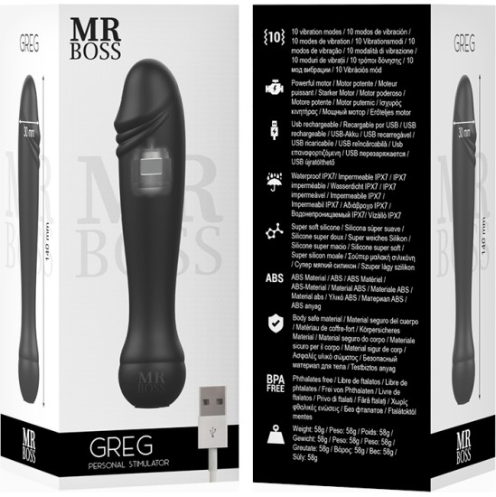 Mr. Boss MR BOSS- GREG PERSONAL STIMULATOR