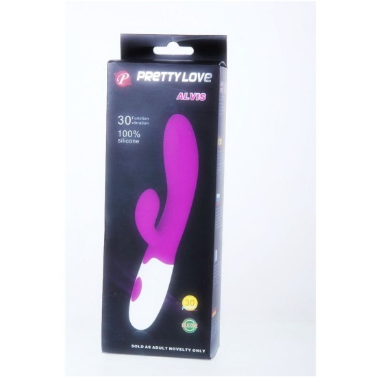 Pretty Love Flirtation ALVIS VIBRATOR WITH CLIT STIMULATION