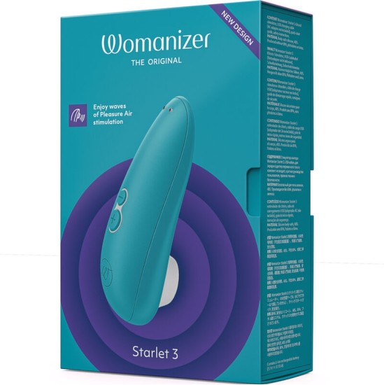 Womanizer STARLET 3 СТИМУЛЯТОР КЛИТОРА БИРЮЗОВЫЙ