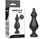 Addicted Toys ANAL SEXUAL PLUG 13.6CM melns