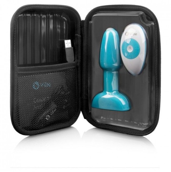 B-Vibe RIMMING PETITE NUOTOLINIO KONTROLĖS PULTO PULG TEAL