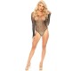 Leg Avenue Teddies LEG AVENUE FISHNET THONG BACK TEDDY BODY SUITE VIENO DYDŽIO