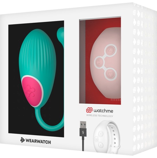 Wearwatch Vibroola ar WATCHME tālvadības pulksteņa tehnoloģiju zils/rozā