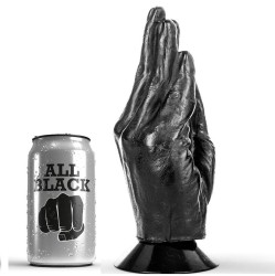 All melns FISTING Dildo melns 21 CM