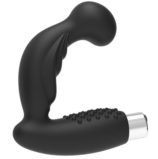 Addicted Toys PROSTATIC VIBRATOR RECHARGEABLE MODEL 3 - BLACK