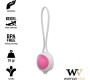 Womanvibe KEISY I BALL GEISHA SILICONE - ROŽINĖ