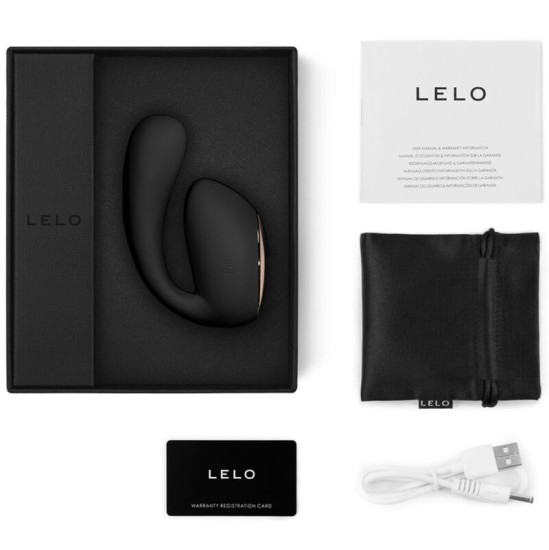 Lelo МАССАЖЕР IDA WAVE COUPLES ЧЕРНЫЙ