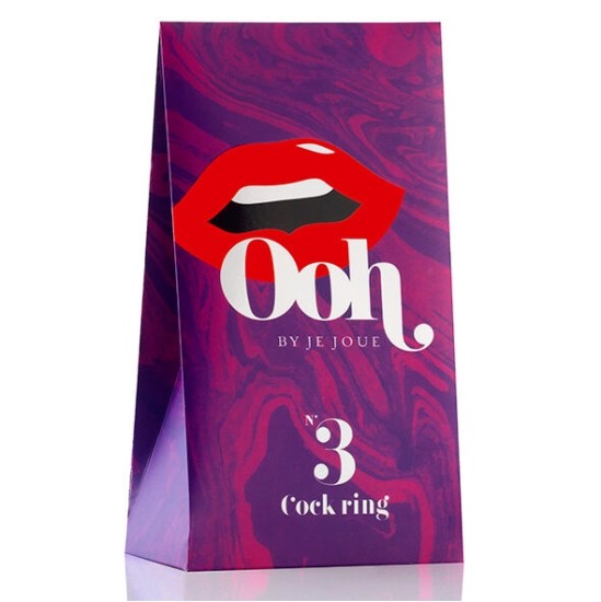 Ooh By Je Joue LARGE COCK RING CASE ELECTRIC BLUE