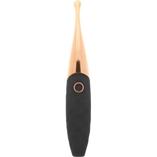 Ohmama Stimulating OHMAMA - RECHARGEABLE CLITORIS STIMULATOR 36 MODES melns-rozāGOLD