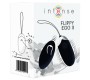 Intense Couples Toys ВИБРАЦИОННОЕ ЯЙЦО INTENSE FLIPPY II С ДИСТАНЦИОННЫМ УПРАВЛЕНИЕМ, ЧЕРНОЕ