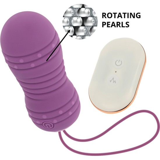 Ohmama Stimulating OHMAMA - NUOTOLINIO VALDYMO PULTAS EGG 7 LILAC ROTATION REŽIMAI