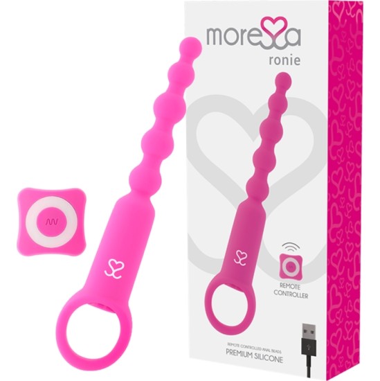 Moressa RONIE ДИСТАНЦИОННОЕ УПРАВЛЕНИЕ АНАЛЬНОЕ УДОВОЛЬСТВИЕ РОЗОВОЕ