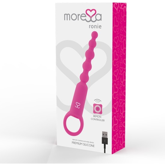 Moressa RONIE ДИСТАНЦИОННОЕ УПРАВЛЕНИЕ АНАЛЬНОЕ УДОВОЛЬСТВИЕ РОЗОВОЕ
