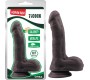 Chisa Dildo Dual Density Fashion Dude 20.5 x 4.5 cm Brown