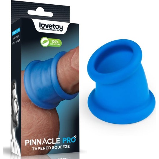 Lovetoy Pinnacle Pro Tapered Squeeze Stretcher Penis Ring