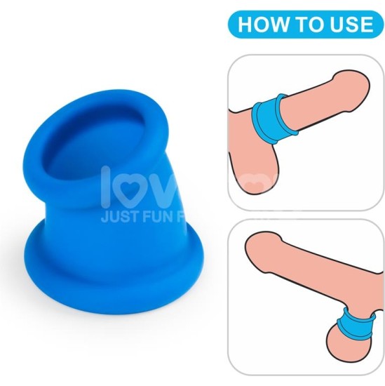 Lovetoy Pinnacle Pro Tapered Squeeze Stretcher Penis Ring