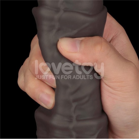 Lovetoy Dual Layered Bendable Dildo XXL 16