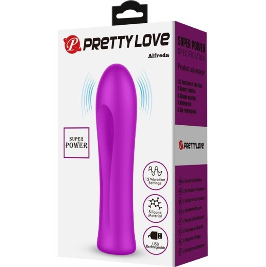 Prettylove Alfreda Vibrator Violet