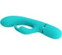 Prettylove Scocco Rabbit Vibrator Turquoise