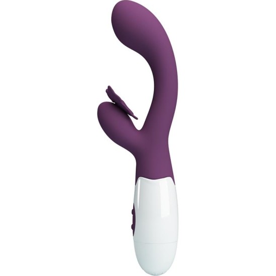 Prettylove Vibrator Butterfly Kiss 30 functions Purple