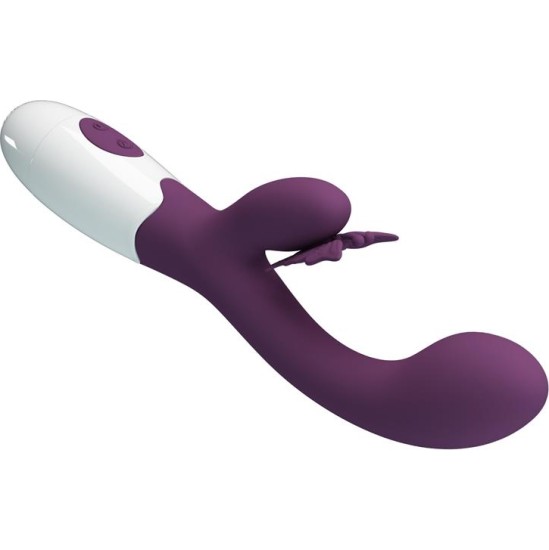 Prettylove Vibrator Butterfly Kiss 30 functions Purple