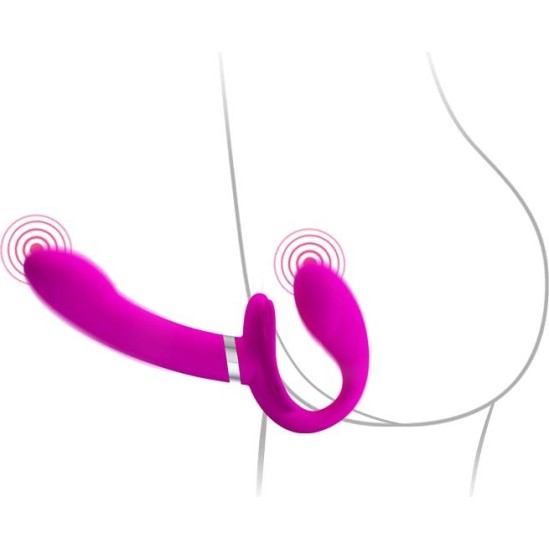 Prettylove Valerie Couple Vibe Strapless USB