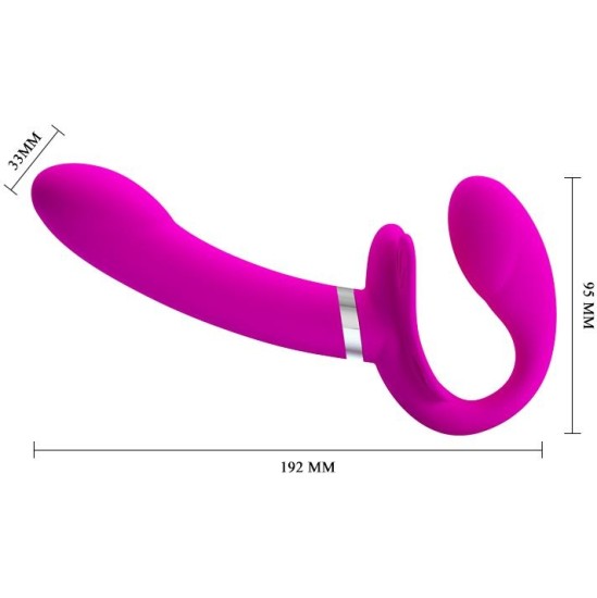 Prettylove Valerie Couple Vibe Strapless USB