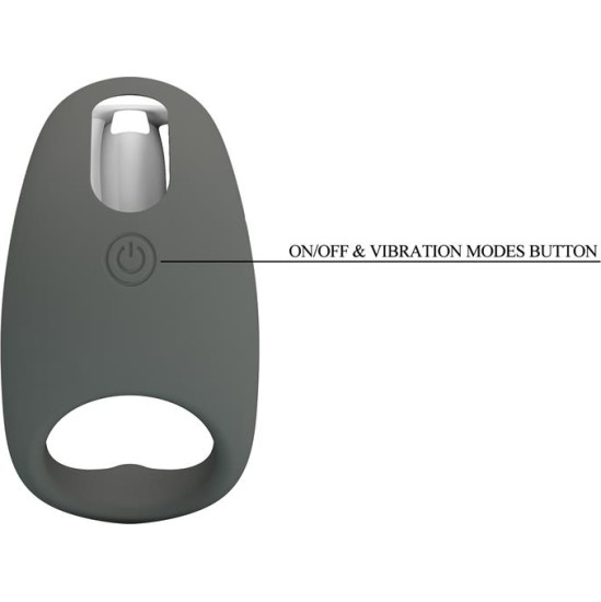 Prettylove Gemma Vibrating Cock Ring