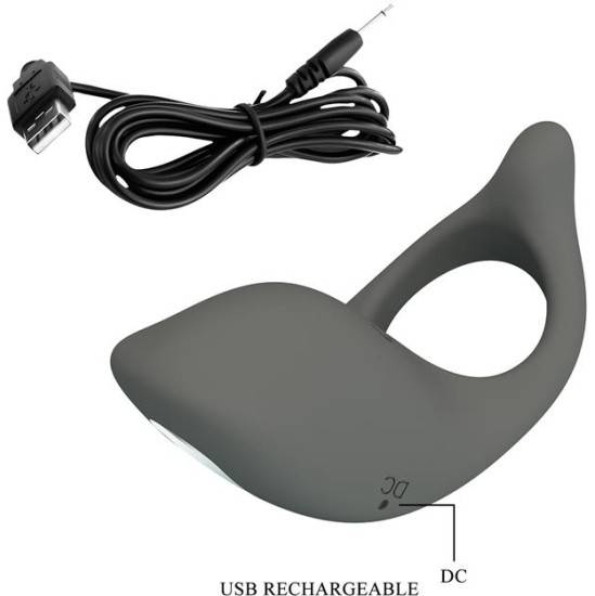 Prettylove Gemma Vibrating Cock Ring