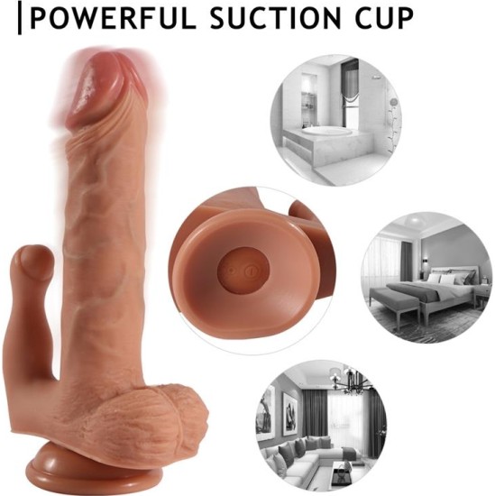 Shequ Brody Dildo with 20 Modes of Vibration and Clitoris Stimulator