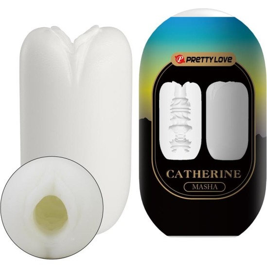 Prettylove Masha Masturbator Egg Double Texture Whit