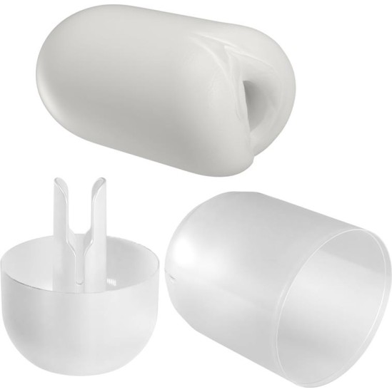 Prettylove Masha Masturbator Egg Double Texture Whit