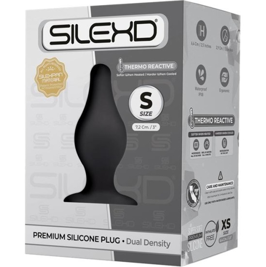 Silexd Plug Anal Model 2 S Negro