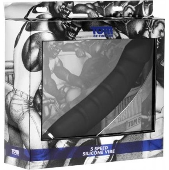 Tom Of Finland 5 Speed Silicone P-spot Vibe