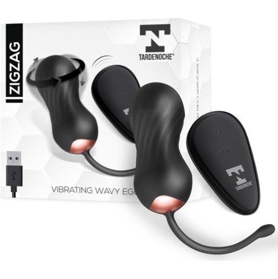 Tardenoche Zigzag Vibrating and Zigzagging Egg with Remote Control