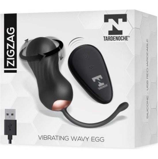 Tardenoche Zigzag Vibrating and Zigzagging Egg with Remote Control