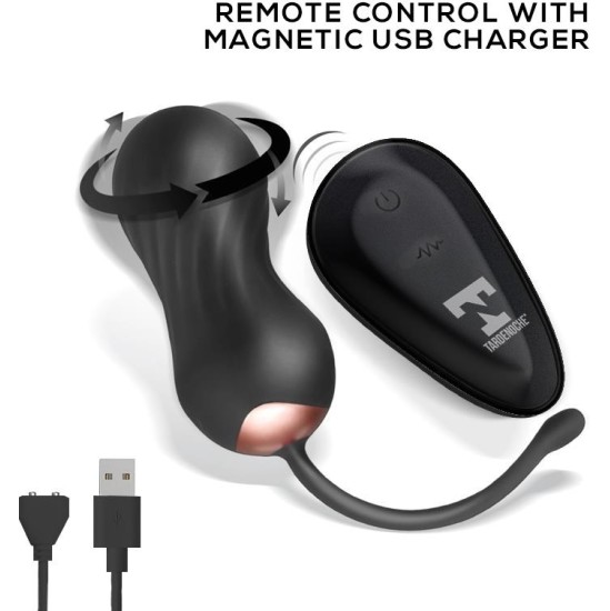 Tardenoche Zigzag Vibrating and Zigzagging Egg with Remote Control