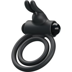 Prettylove Double Penis Ring with Vibration Osmond