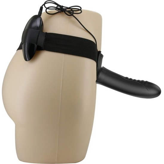 Prettylove Myron Strap-On with Vibrating Dildo 7.2