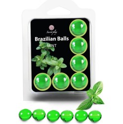 Secret Play Brazilian Balls Set 6  Mint