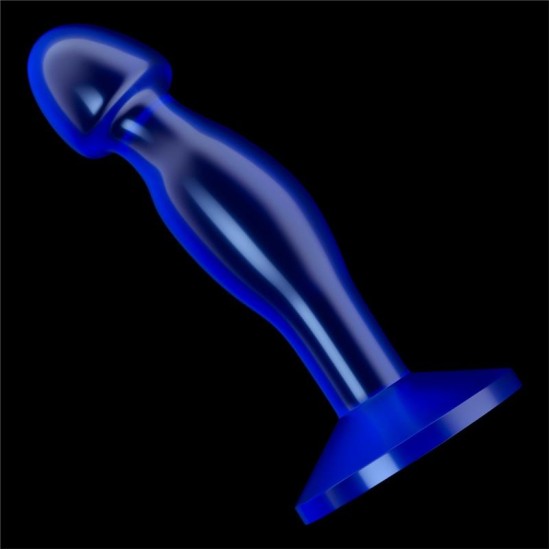 Lovetoy Butt Plug Flawless Clear Blue 6.5