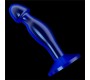 Lovetoy Butt Plug Flawless Clear Blue 6.5