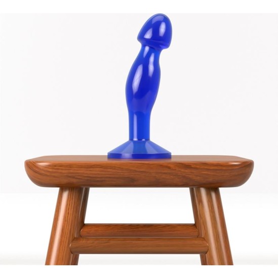 Lovetoy Butt Plug Flawless Clear Blue 6.5